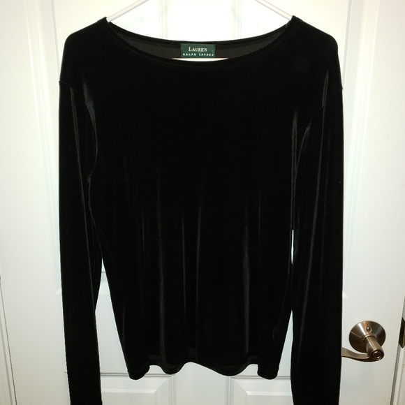 Ralph Lauren long velvet sleeve - Picture 1 of 3